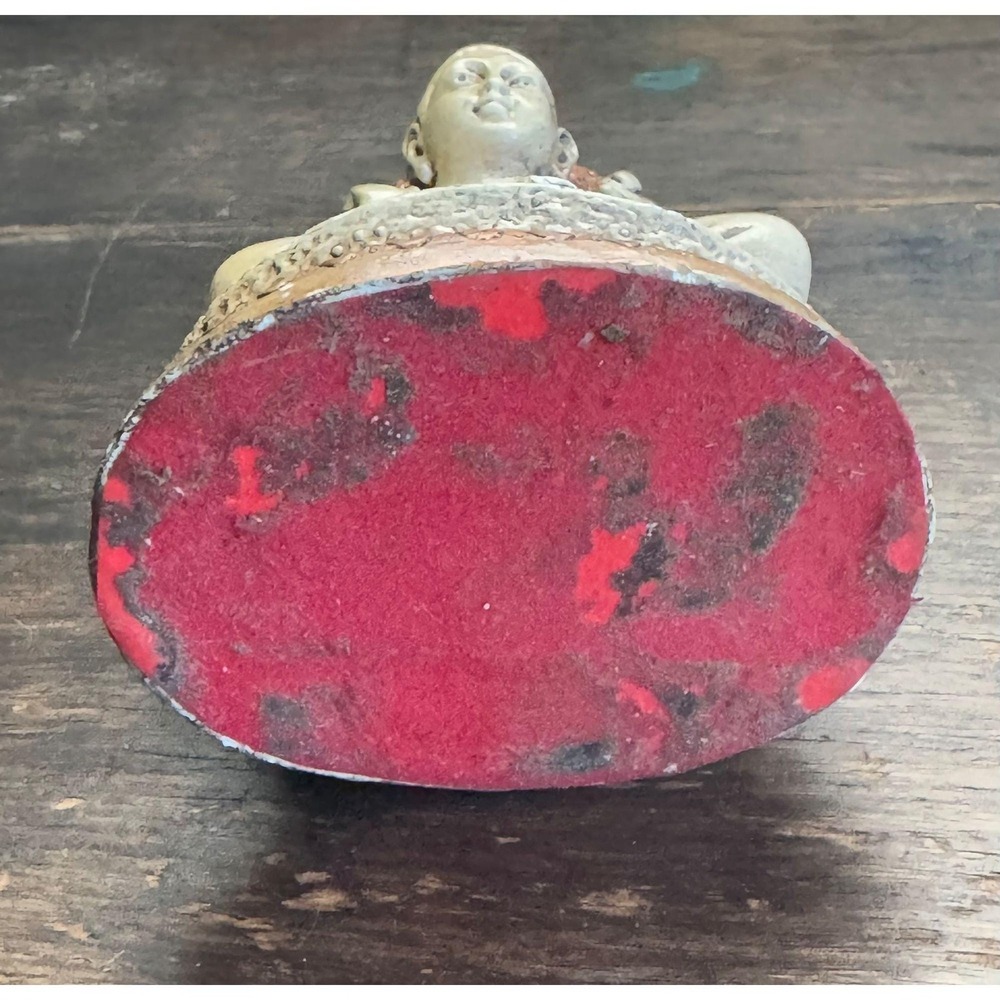 Resin Meditating Buddha Vitarka Mudra Figure - Picture 5 of 6